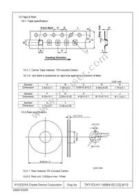 KT2520K26000CCW18ZUS Datasheet Page 9