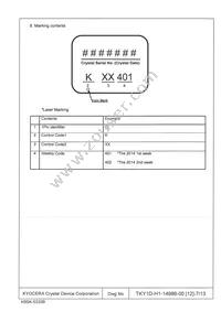 KT2520K26000ZAW18TAS Datasheet Page 7