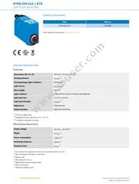 KT5G-2N1111 Datasheet Page 2