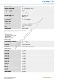 KT5G-2N1112 Datasheet Page 3