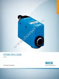 KT5W-2N1116D Datasheet Cover