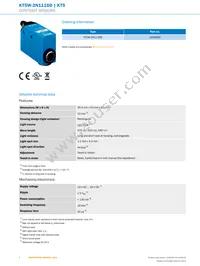 KT5W-2N1116D Datasheet Page 2