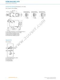 KT5W-2N1116D Datasheet Page 4