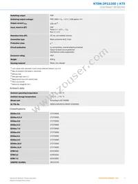 KT5W-2P1116D Datasheet Page 3