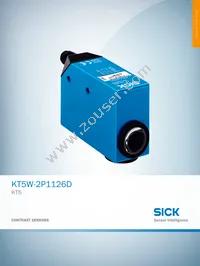 KT5W-2P1126D Datasheet Cover