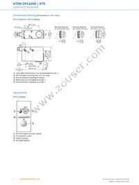 KT5W-2P1126D Datasheet Page 4