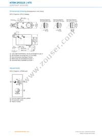 KT5W-2P2113 Datasheet Page 4