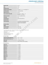 KTM-WP11181P Datasheet Page 3