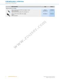 KTM-WP11181P Datasheet Page 8