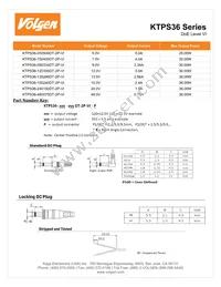 KTPS36-075040DT-2P-VI-P1 Datasheet Page 2