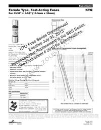 KTQ-6 Datasheet Cover