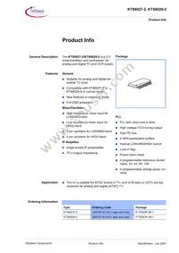 KTS 6027-2 Datasheet Page 3