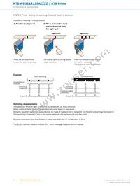 KTS-WB9114115AZZZZ Datasheet Page 6