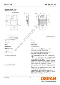 KW DMLS31.SG-MLNK-EBVF46FCBB46-1-700-R18 Datasheet Page 12