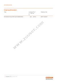 KW DMLS33.SG-Z6M7-EBVFFCBB46-8E8G-700-S Datasheet Page 2