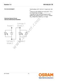 KW H2L531.TE-6P5Q-EBVF46FCBB46-1 Datasheet Page 13