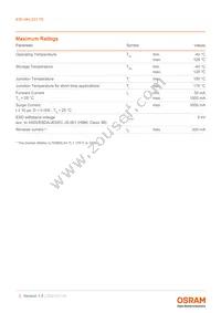 KW HKL531.TE-Z8Q7-EBVFFCBB46-4LZL Datasheet Page 3