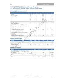 KW025A0P41-SRZ Datasheet Page 4