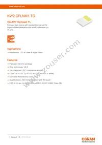 KW2 CFLNM1.TG-Z7P6-EBVFFCBB46-PAB6-A-S Datasheet Cover