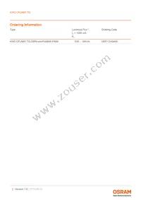 KW2 CFLNM1.TG-Z7P6-EBVFFCBB46-PAB6-A-S Datasheet Page 2