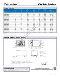 KWS10A-12 Datasheet Page 2