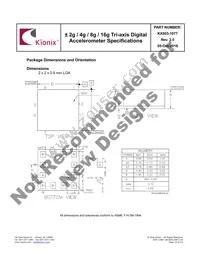 KX003-1077 Datasheet Page 14