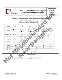 KX003-1077 Datasheet Page 17