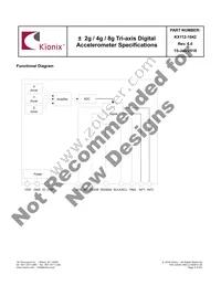 KX112-1042-SR Datasheet Page 5