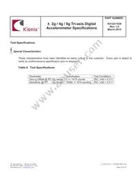 KX123-1039 Datasheet Page 15