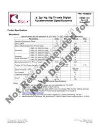 KX124-1051 Datasheet Page 6