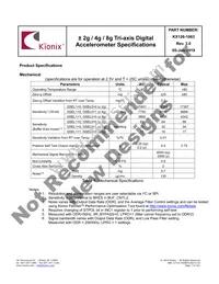 KX126-1063 Datasheet Page 7