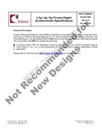 KX126-1063 Datasheet Page 10