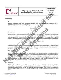 KX126-1063 Datasheet Page 12