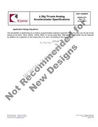 KX220-1071 Datasheet Page 8