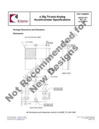 KX220-1071 Datasheet Page 9