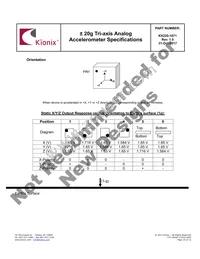 KX220-1071 Datasheet Page 10