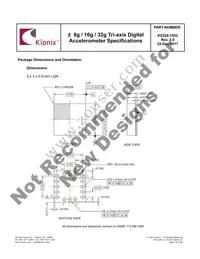 KX224-1053-SR Datasheet Page 14