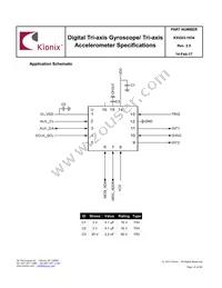 KXG03-1034-FR Datasheet Page 14