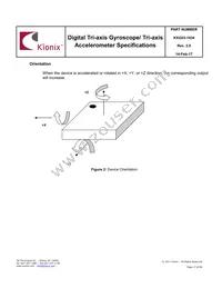 KXG03-1034-FR Datasheet Page 17
