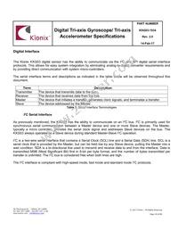 KXG03-1034-FR Datasheet Page 18