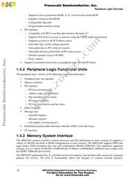 KXPC8240RVV250E Datasheet Page 12