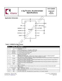 KXSS5-2057-PR Datasheet Page 6