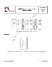 KXSS5-2057-PR Datasheet Page 10