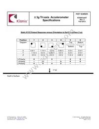 KXSS5-4457-PR Datasheet Page 11