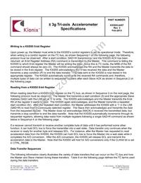 KXSS5-4457-PR Datasheet Page 14