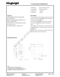 L-934GE/2GD Datasheet Cover