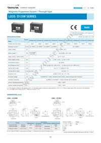 L03S600D15WM Datasheet Cover