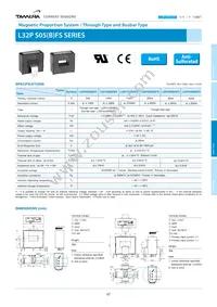 L32P100S05BFS Datasheet Cover