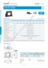 L34S1T2D15 Datasheet Cover