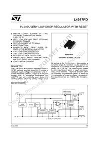 L4947PD013TR Datasheet Cover
